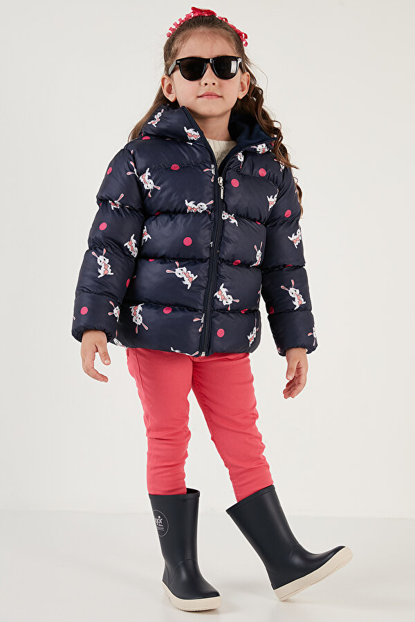 Lela Kız Çocuk Mont 5763001 LACİVERT