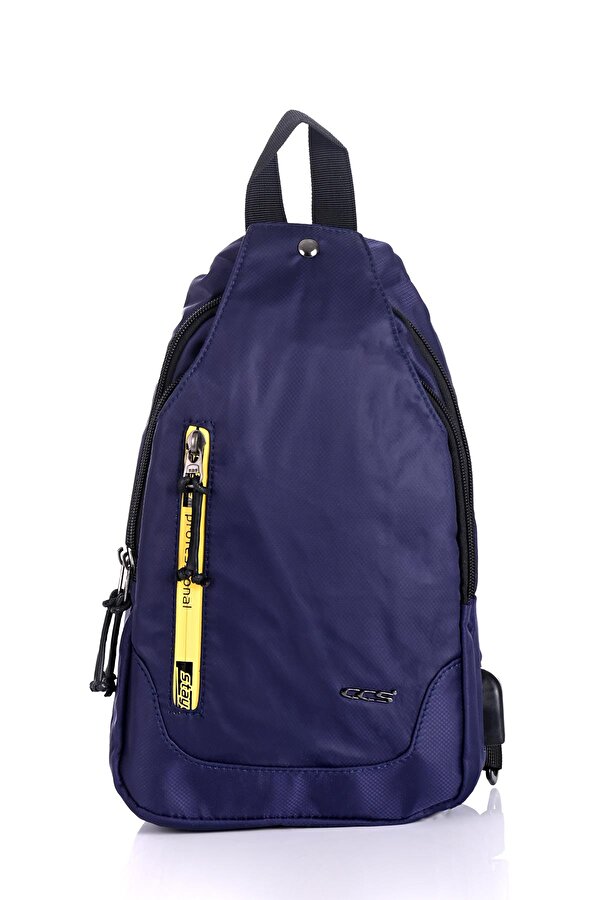Ççs 31205 Çapraz Sırt Omuz Göğüs Su Geçirmez Askılı Unisex Lacivert Çanta