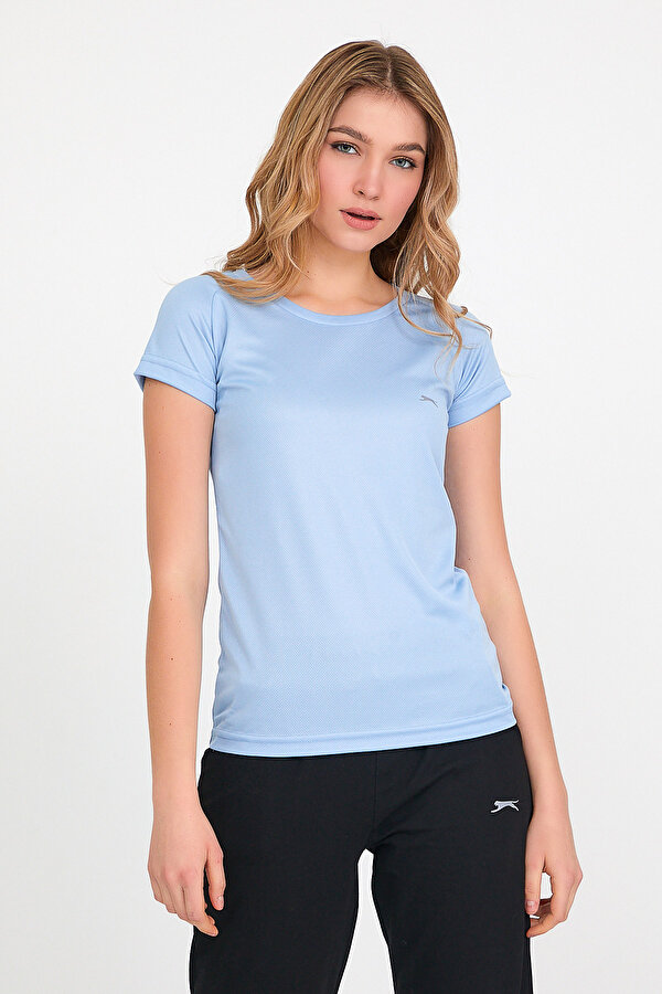 Slazenger RELAX Kadın T-Shirt Açık Mavi