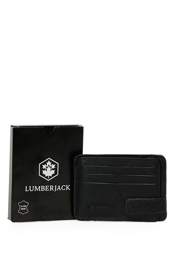 Lumberjack Deri KRTLK 3FX Siyah Erkek Kartlık