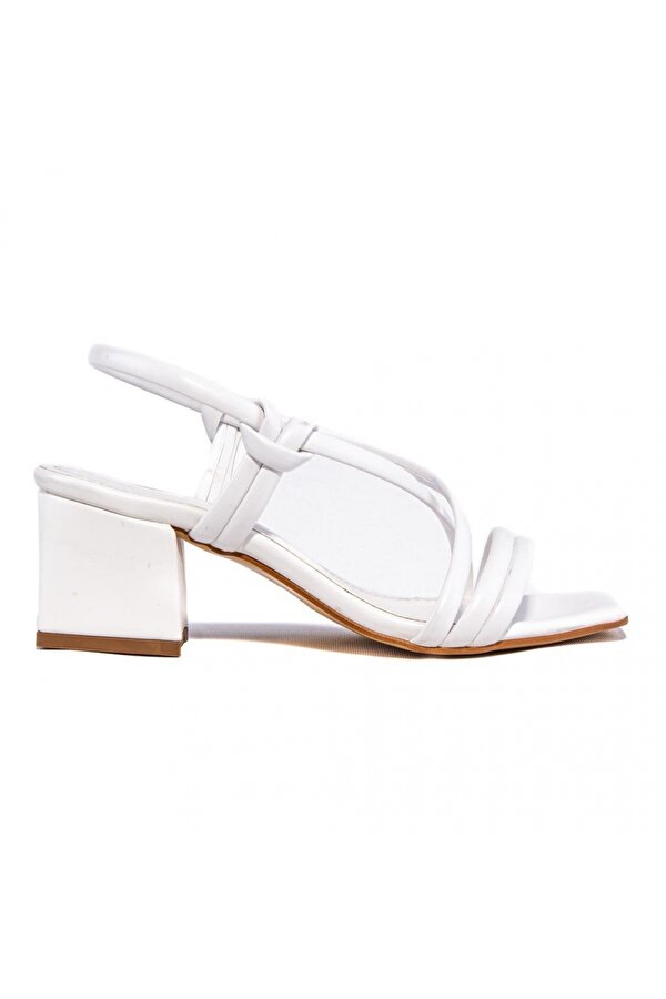 Dagoster DZA07-92823110 Beyaz Klasik Topuklu Kadın Ayakkabı