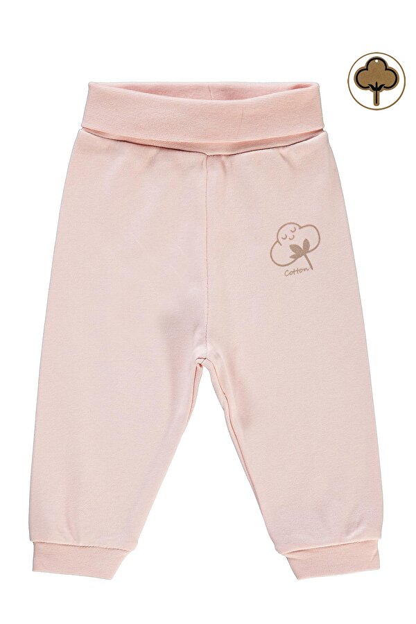 Civil Baby Bebek Organik Patiksiz Tek Alt 1-12 Ay Pembe