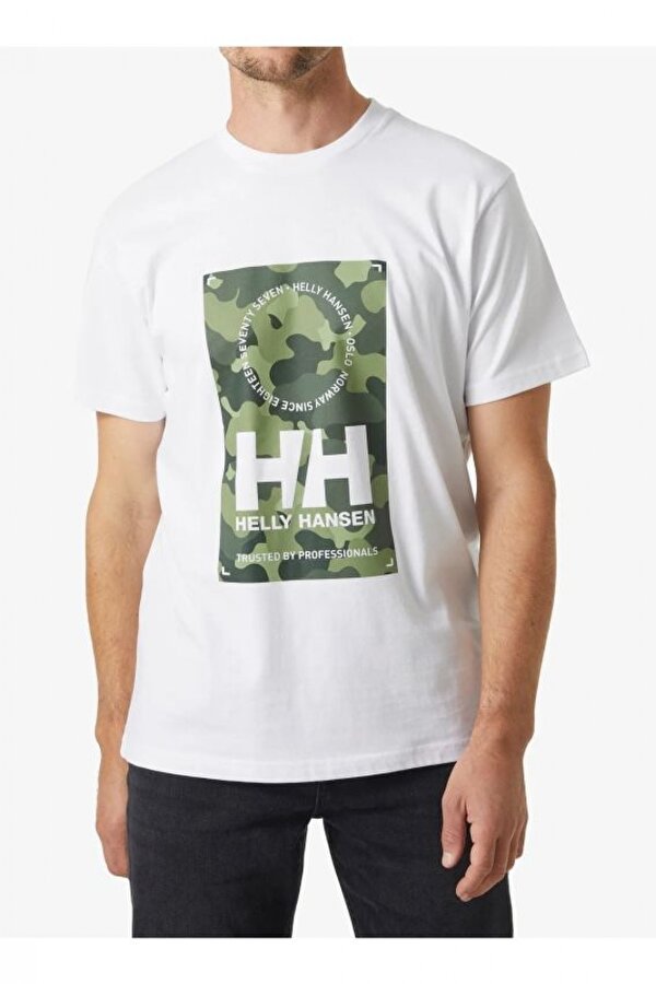 Helly Hansen Move Cotton White Erkek T-shirt HHA.53976.HH001