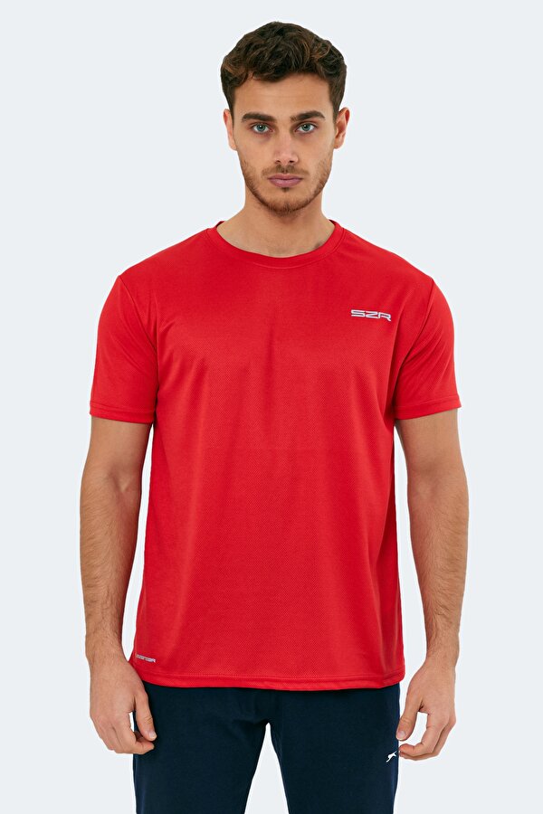Slazenger OMAR KTN Erkek T-Shirt Kırmızı