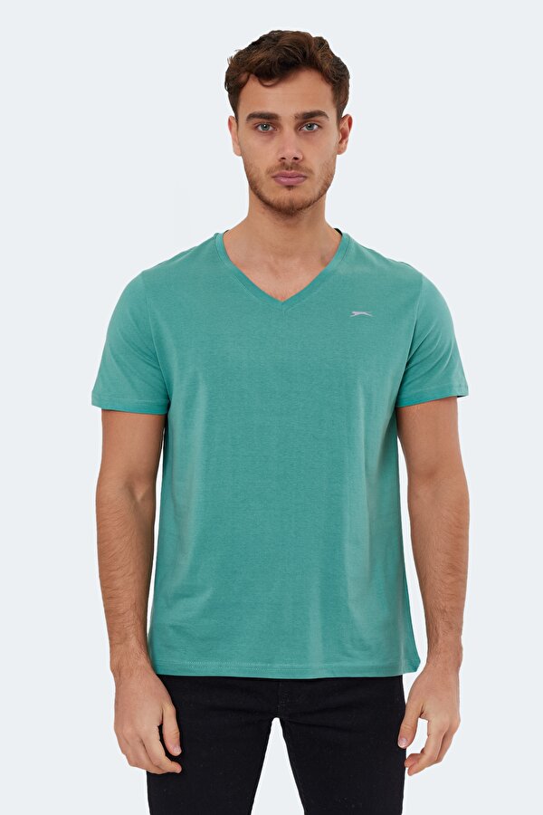 Slazenger RIVALDO Erkek T-Shirt Yeşil