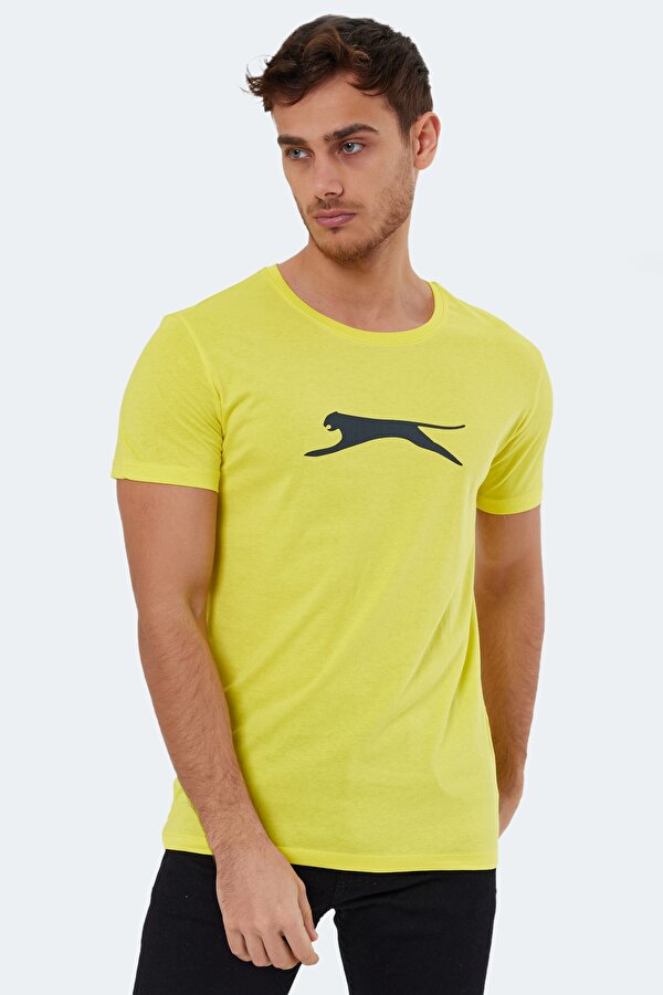 Slazenger SECTOR Erkek T-Shirt Sarı