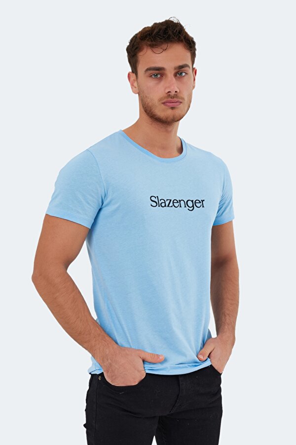 Slazenger SABE Erkek T-Shirt Mavi