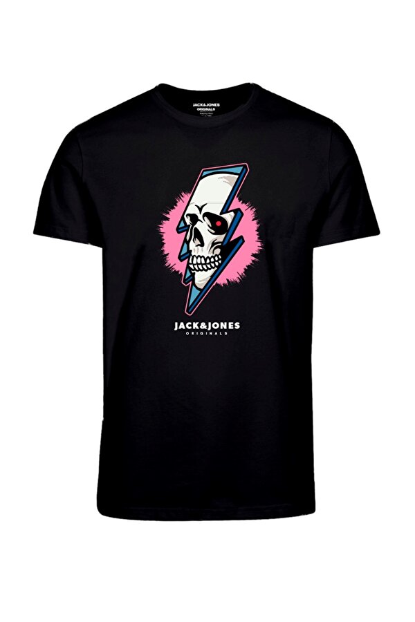 Jack & Jones Jack&Jones Siyah Erkek T-Shirt 12232656
