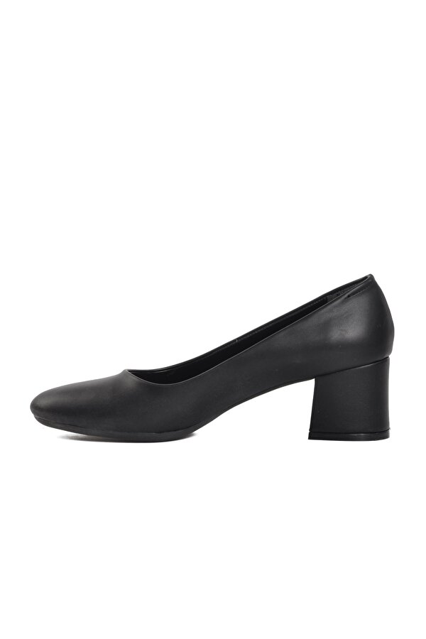 Ayakmod 4700-1 Siyah Kadın Topuklu Ayakkabı