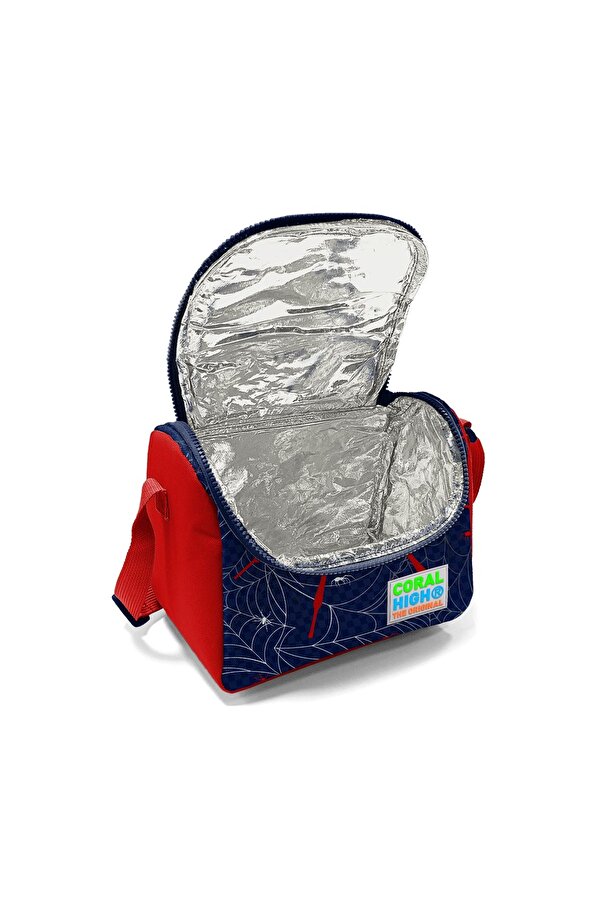Coral High Kids Lacivert Kırmızı Örümcek Desenli Thermo Beslenme Çantası 11720