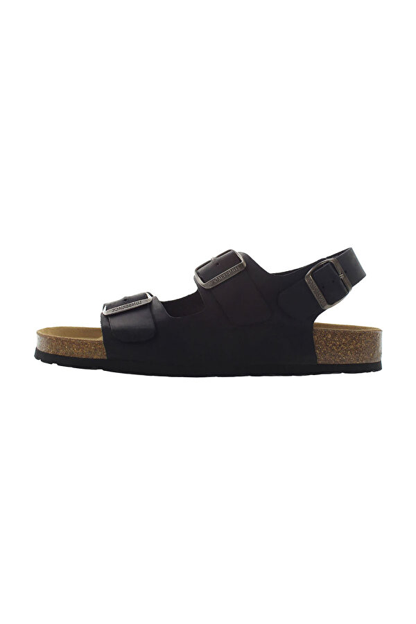 Lumberjack SLINGBACK SANDAL 2 BANDS BLACK Man Sandals