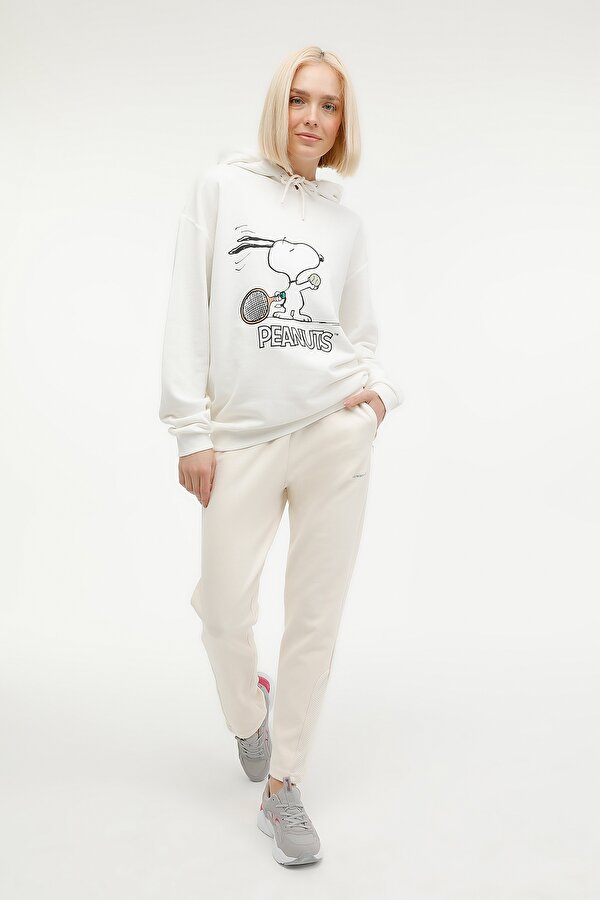 Lumberjack W-Ct322 Mila Track Pants Экрю Женщина Спортивные Брюки