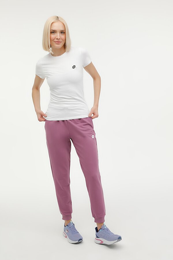 Lotto W-BSC C NECK T-SH 3FX Beyaz Kadın Kısa Kol T-Shirt NA8850