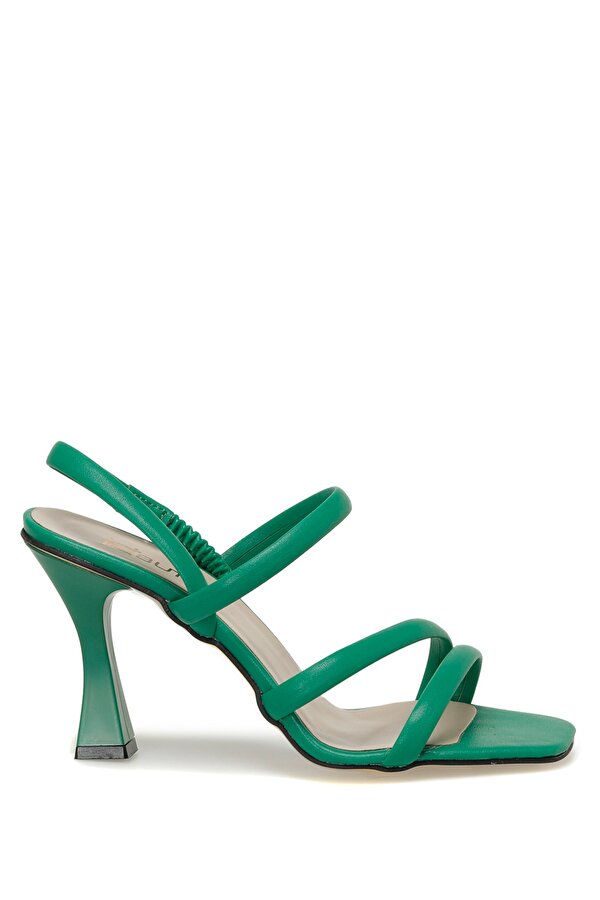 Butigo VERNA 3FX Yeşil Kadın Topuklu Sandalet