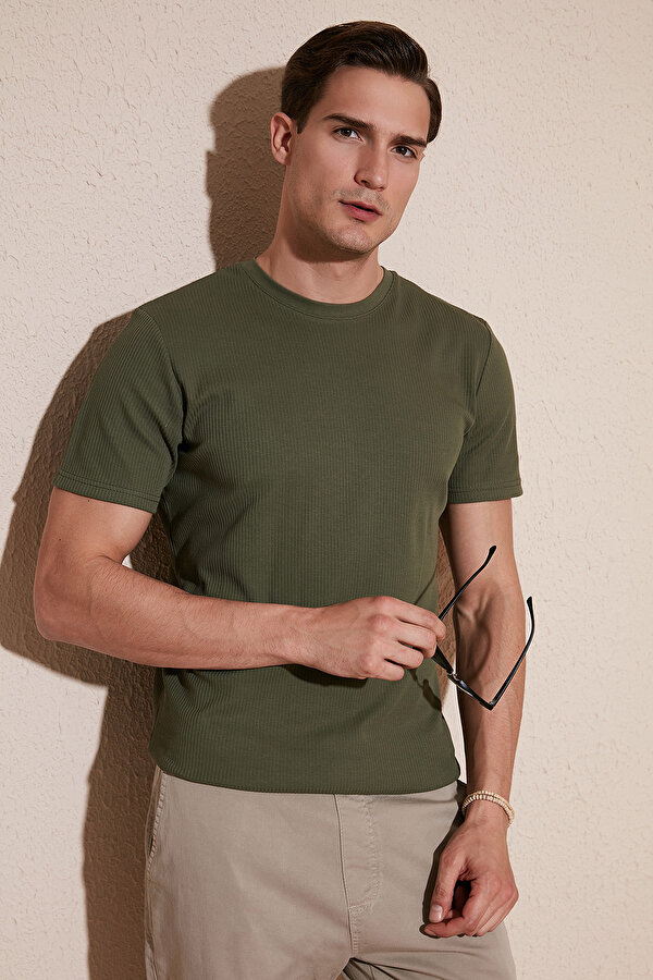 Buratti Erkek T Shirt 5902407 HAKİ Buratti Erkek T Shirt 5902407 HAKİ