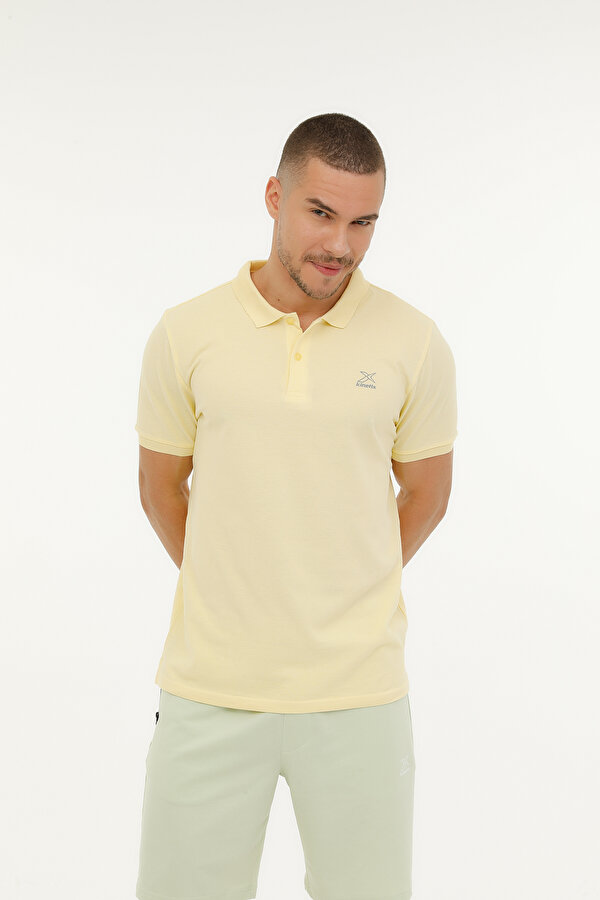 Kinetix M-SN328 C T-SHIRT 3FX Sarı Erkek Kısa Kol T-Shirt