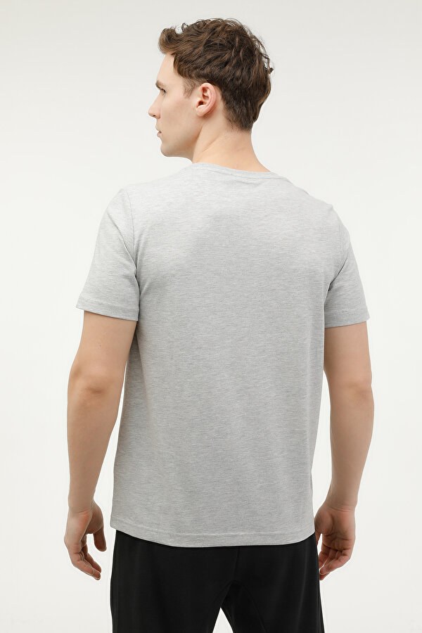 Lumberjack M-CT102 BSC C NK T-SH 3FX GRAY MELANGE Man 054