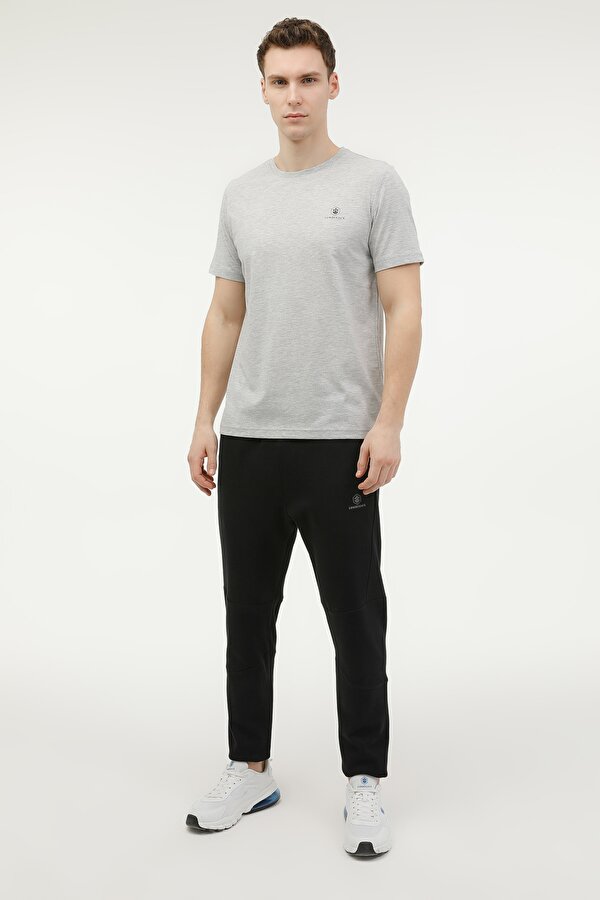 Lumberjack M-CT102 BSC C NK T-SH 3FX GRAY MELANGE Man 054