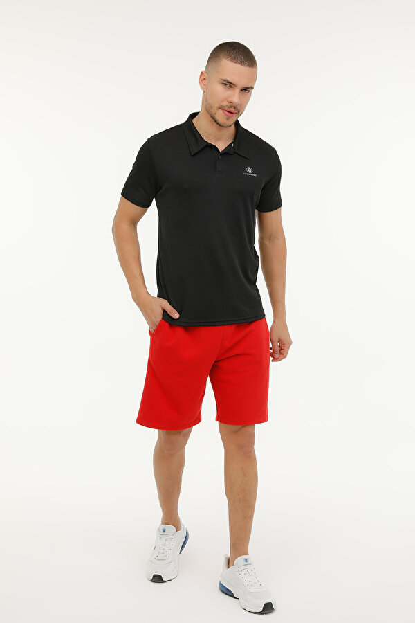 Lumberjack M-Ct461 Sherman T-Sh 3Fx Черный Мужчина Рубашка-Поло