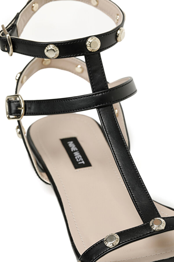 Nine West LALLEY  3FX Siyah Kadın Düz Sandalet