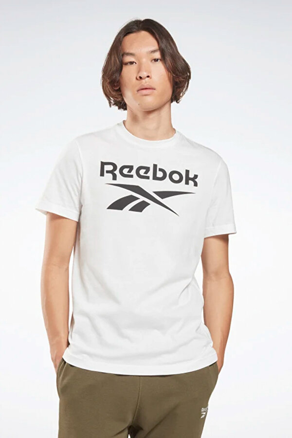 Reebok RI Big Logo Tee Beyaz Erkek Kısa Kol T-Shirt