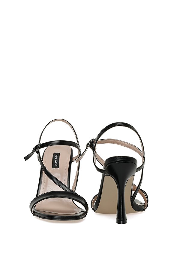 Nine West FIT 3FX Siyah Kadın Topuklu Sandalet