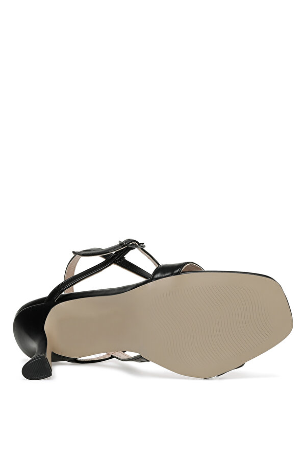 Nine West FIT 3FX Siyah Kadın Topuklu Sandalet
