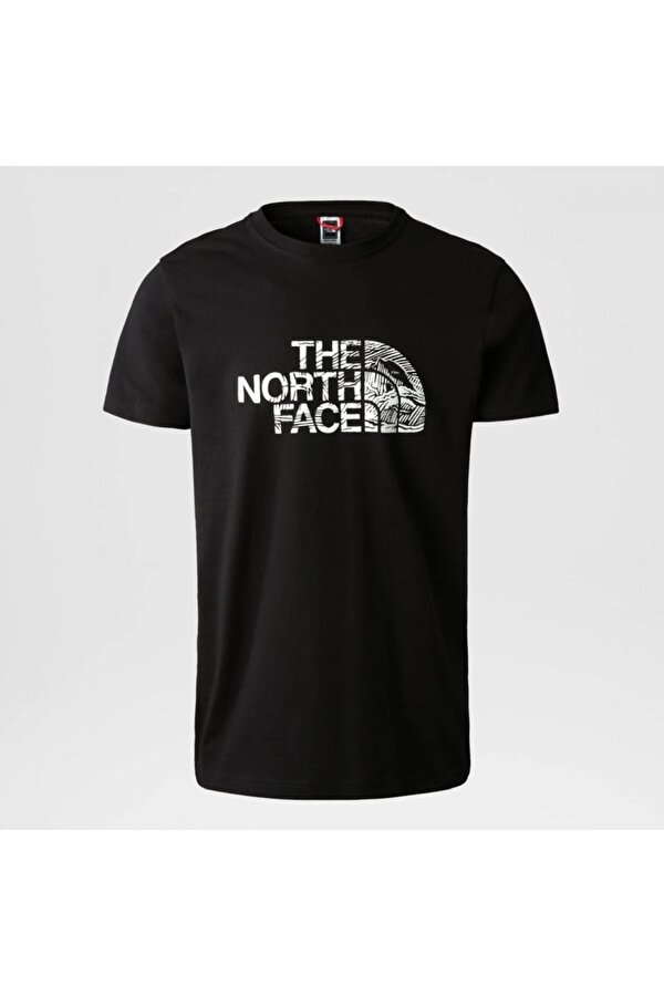 The North Face Woodcut Dome Erkek Tişört Siyah NF00A3G1JK31
