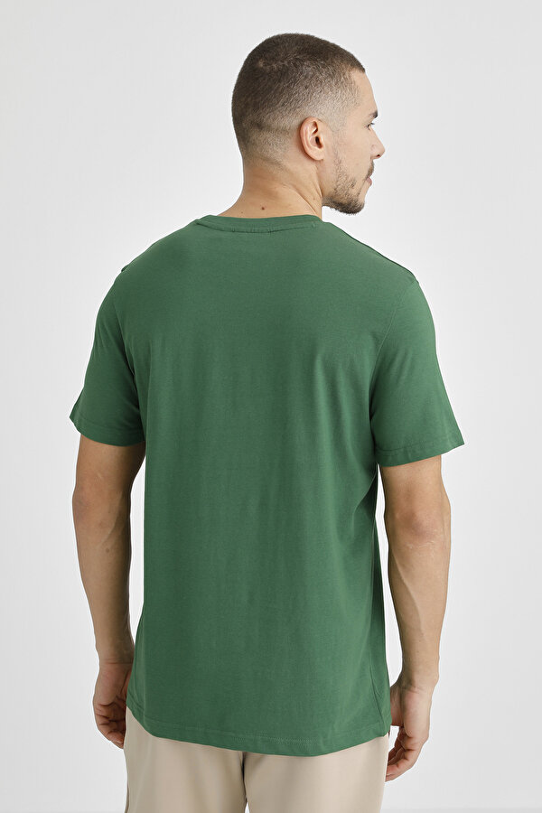 Lumberjack T-SHIRT COTTON JERSEY D GREEN Man Sleeve T-Sh