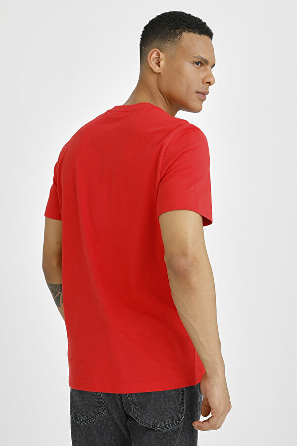 Lumberjack T-SHIRT BASIC SMALL LOGO RED Man Sleeve T-Sh