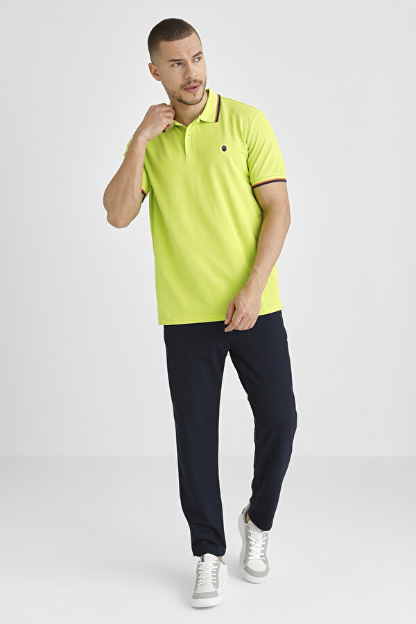 Lumberjack POLO SPORT ACID GREEN Man Short Sleeve T-Shirt