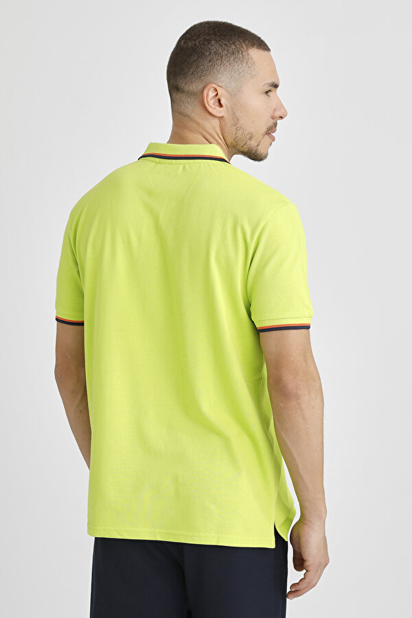 Lumberjack POLO SPORT ACID GREEN Man Short Sleeve T-Shirt