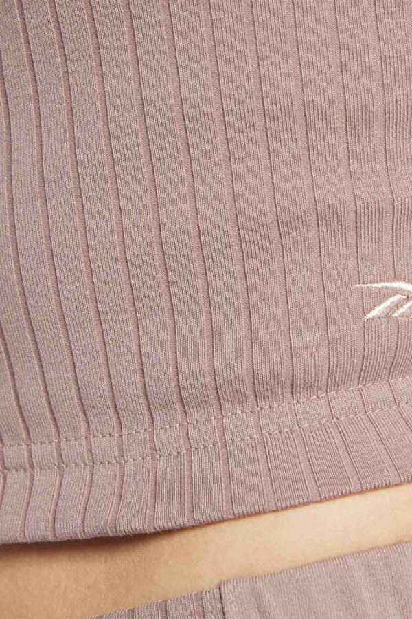 Reebok CL WDE TREND LS TOP Kahverengi Kadın Uzun Kol T-Shirt