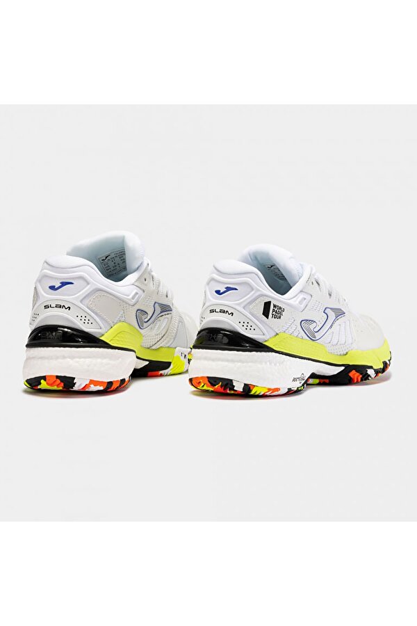 Joma Erkek Tenis Maç Ayakkabı T.Slam 2332 White Lime Tslams2332P NA9454
