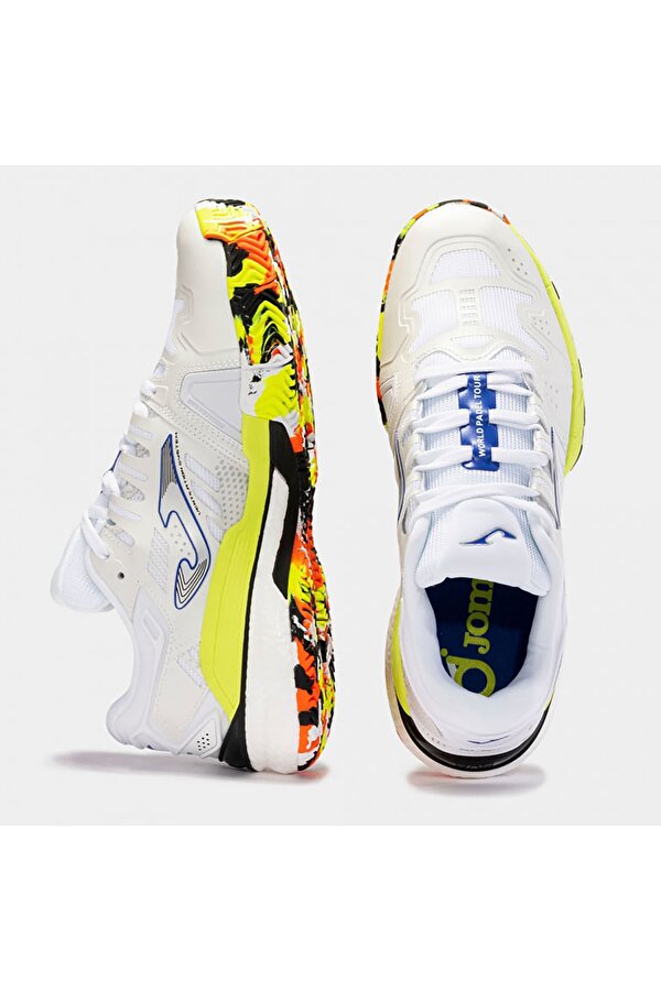 Joma Erkek Tenis Maç Ayakkabı T.Slam 2332 White Lime Tslams2332P NA9454