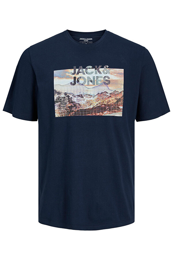 Jack & Jones Erkek T Shirt 12232385 LACİVERT