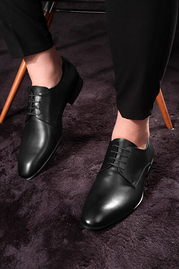 Ducavelli Suit Hakiki Deri Erkek Klasik Ayakkabı, Derby Klasik Ayakkabı, Bağcıklı Klasik Ayakkabı