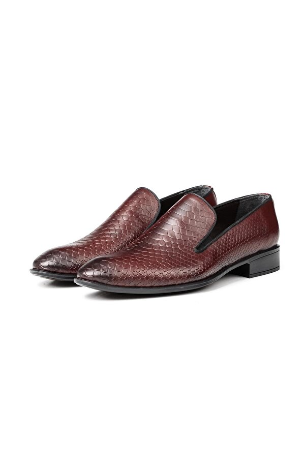 Ducavelli Alligator Hakiki Deri Erkek Klasik Ayakkabı, Loafer Klasik Ayakkabı, Makosen Ayakkabı