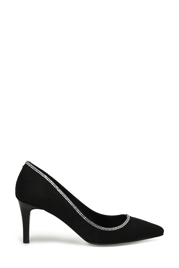 Miss F DW23007 3PR Siyah Kadın Topuklu Ayakkabı