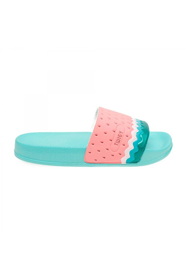 TWİGY Twigy Ss1102 Fruty Yeşil Kız Çocuk Terlik