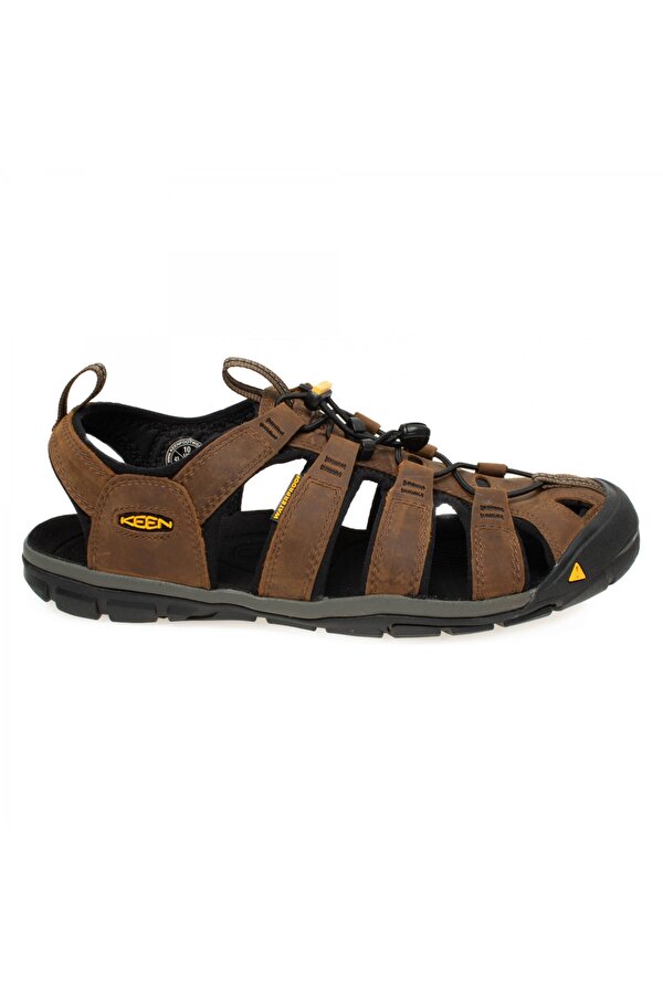 Keen 1013106 Clearwater Cnx Leather Deri Kahverengi Erkek Sandalet Keen 1013106 Clearwater Cnx Leather Deri Kahverengi Erkek Sandalet