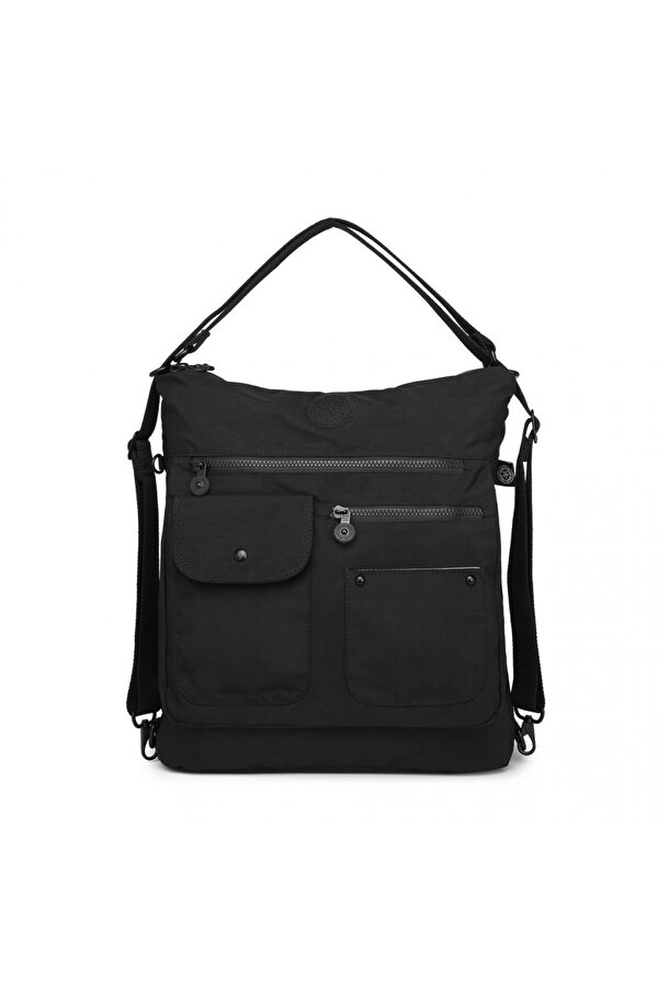 Smart Bags Hem Sırt Hem Omuz Kadın Çantası Krinkıl Kumaş 3189 Smart Bags Hem Sırt Hem Omuz Kadın Çantası Krinkıl Kumaş 3189
