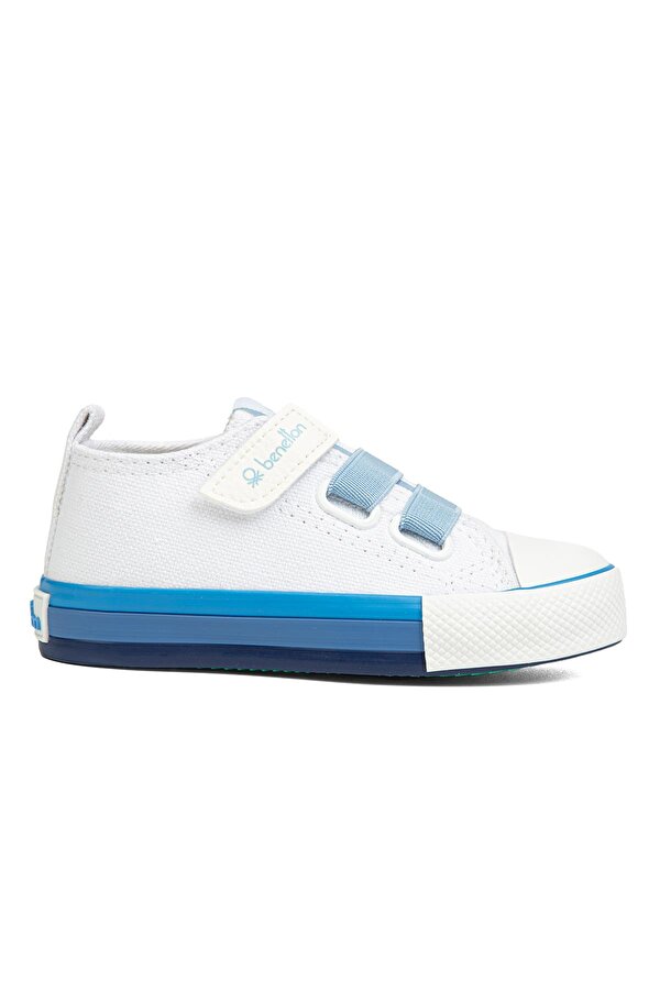 Benetton ® | BN-90649 - 3394 Beyaz Mavi - Çocuk Spor Ayakkabı ZB7924