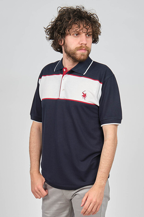 Uztex Erkek Polo Yaka T-Shirt 07100264 Lacivert