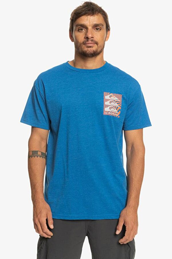 Quiksilver WARPED PATTERNS M TEES Lacivert Erkek Kısa Kol T-Shirt