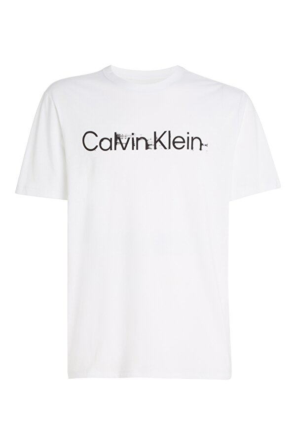 Calvin Klein PW - S/S T-Shirt Beyaz Erkek Kısa Kol T-Shirt