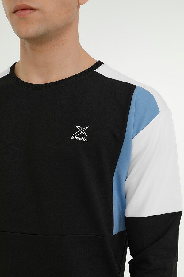 Kinetix M-Cgk21 Santos Sweatshirt Черный Мужчина Джемпер