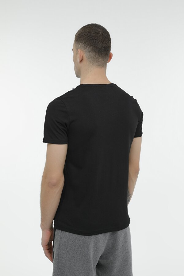 Lumberjack M-Ct102 Basic C Neck T-Sh Черный Мужчина Футболка