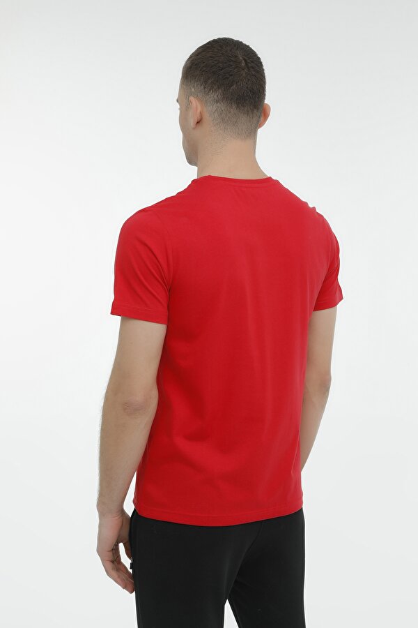 Lumberjack M-CT102 BSC C NK T-SH 3FX RED Man 054