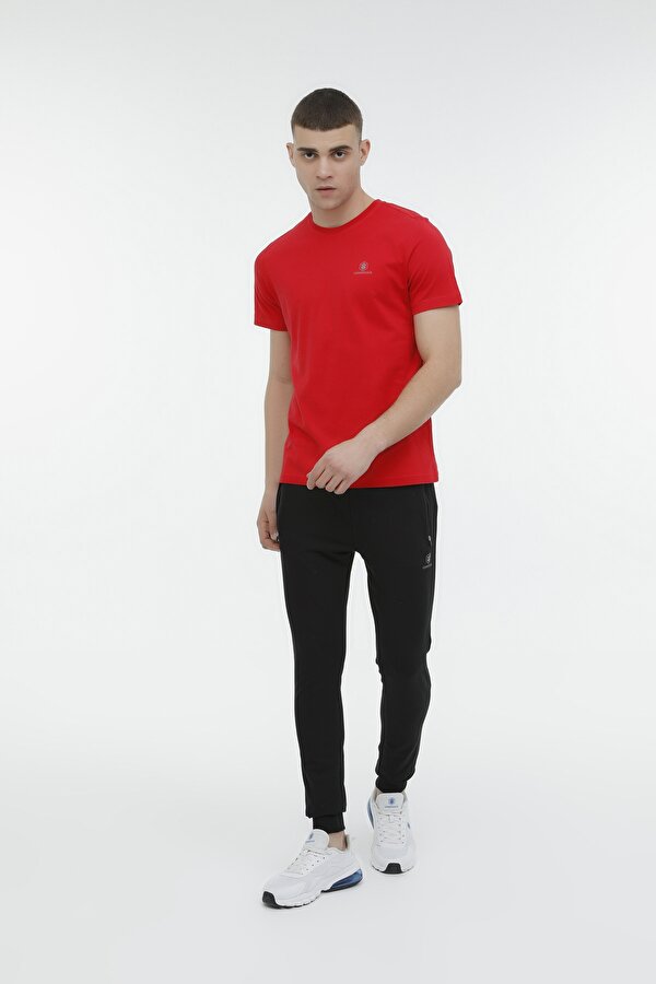 Lumberjack M-CT102 BSC C NK T-SH 3FX RED Man 054